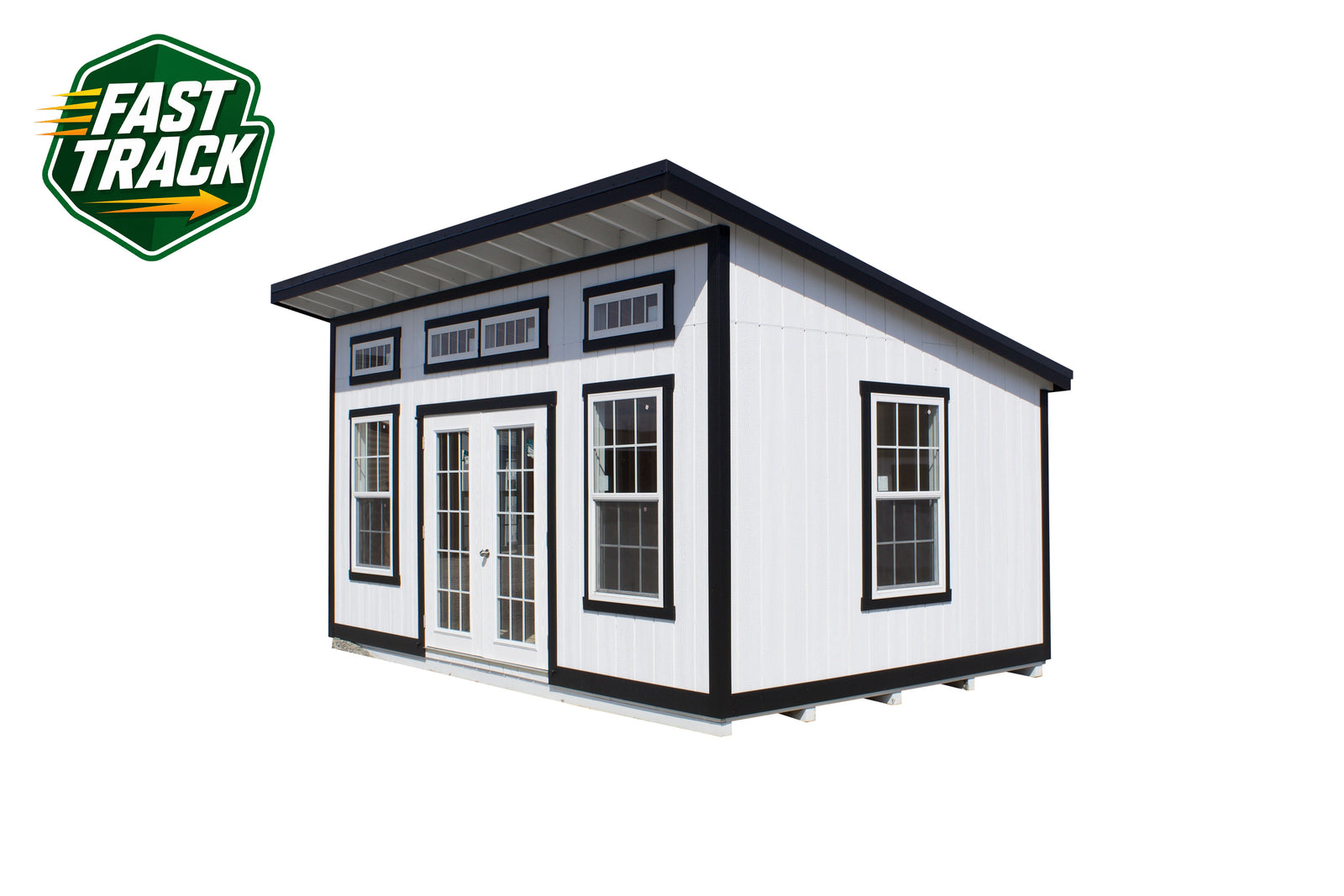 12x18 Painted Klassic Studio - Fast Track Building