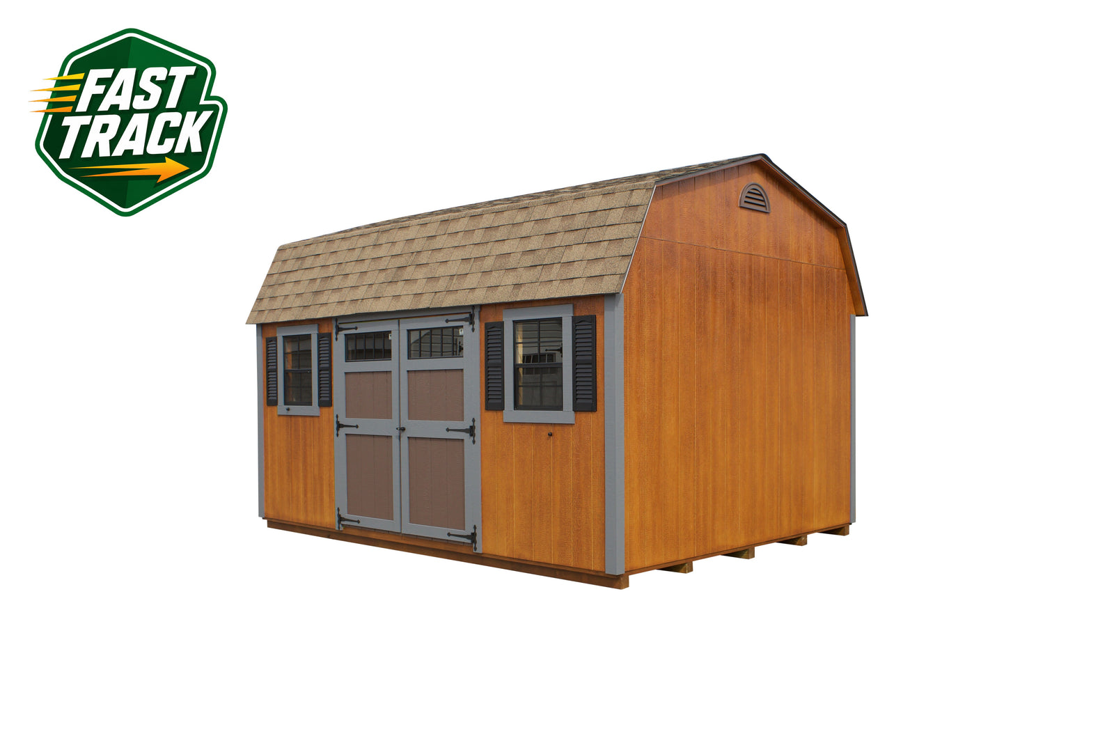 12x16 Dutch Barn - Fast Track Building