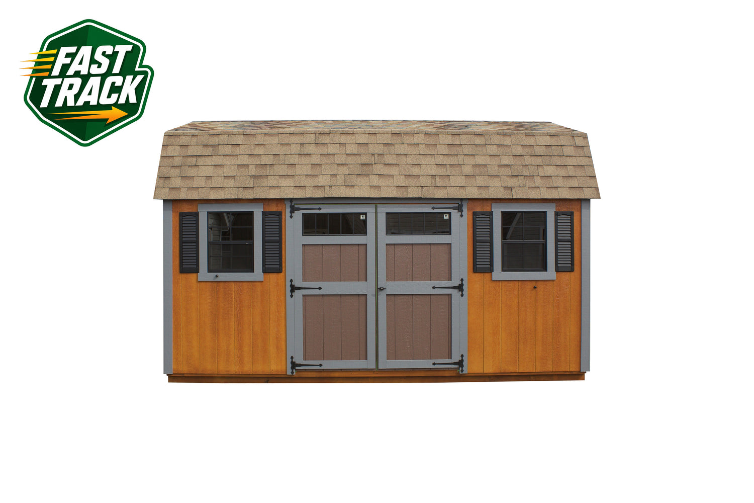 12x16 Dutch Barn - Fast Track Building