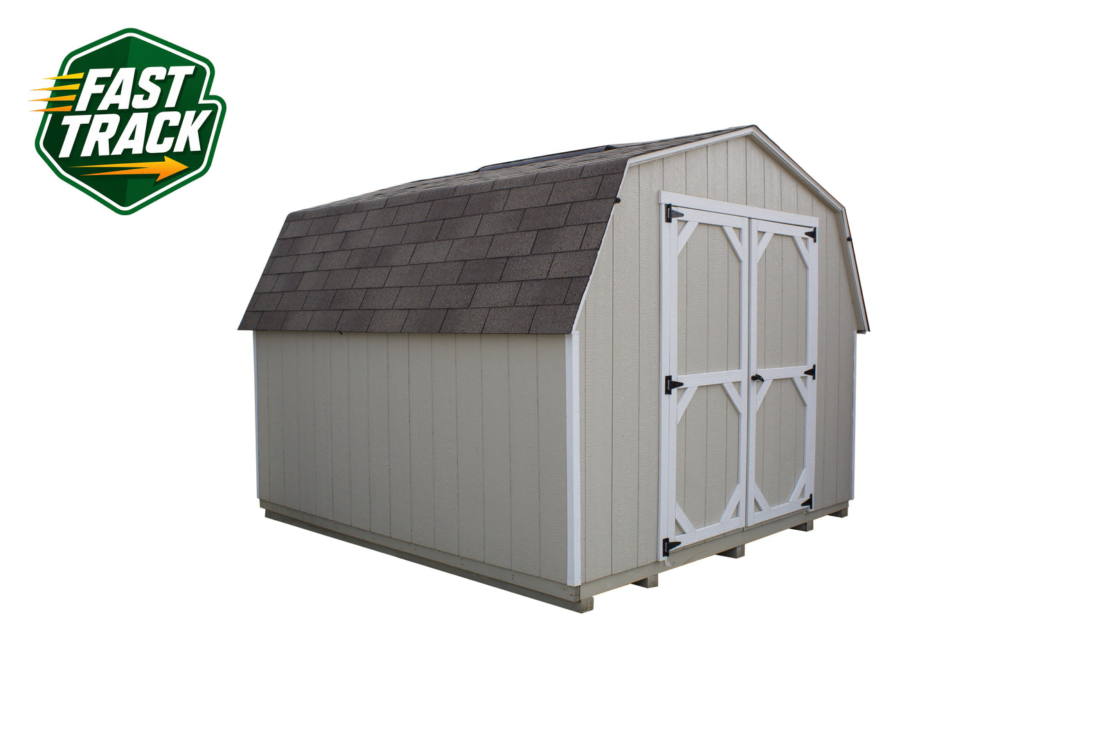 10x10 Painted 8' Pro Series - Fast Track Building
