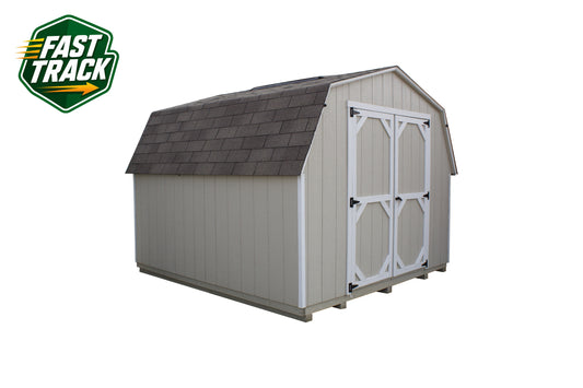 10x10 Painted 8' Pro Series - Fast Track Building
