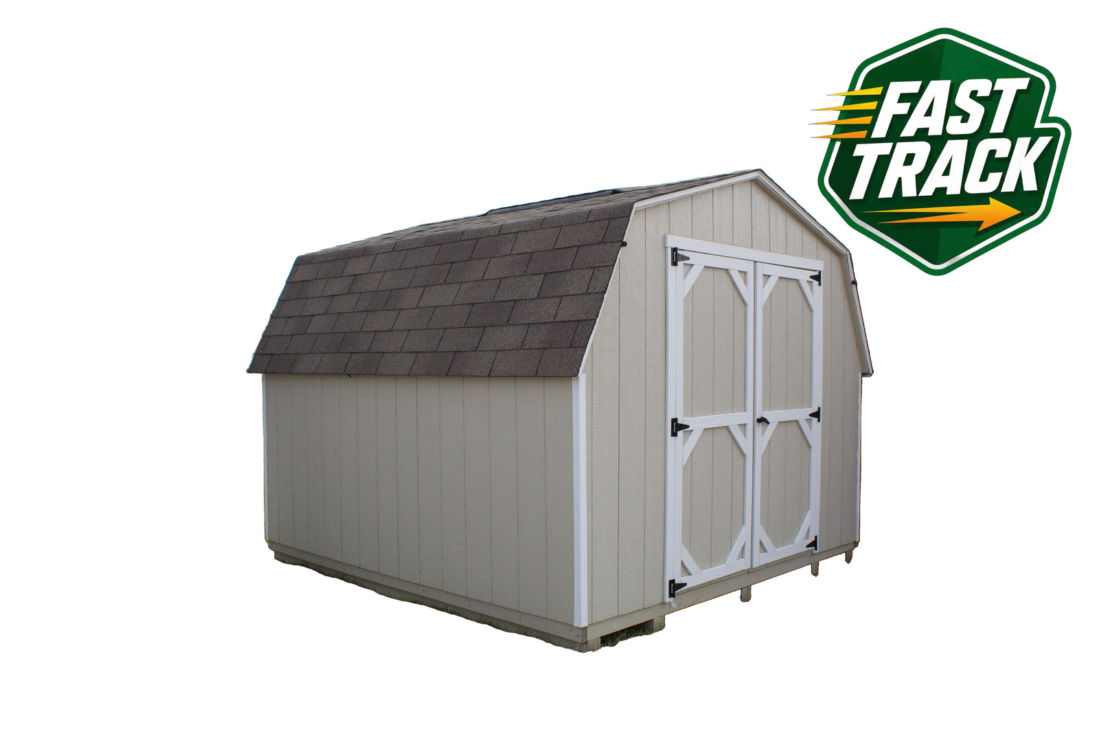 10x10 Painted 8' Pro Series - Fast Track Building