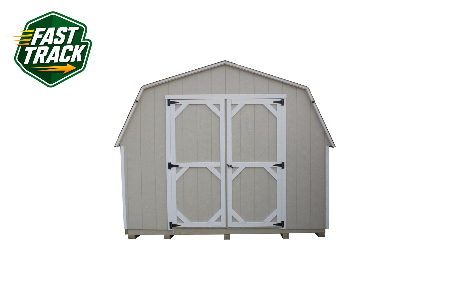 10x10 Painted 8' Pro Series - Fast Track Building