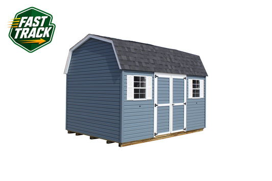 10x14 Vinyl Dutch Barn - Fast Track Building