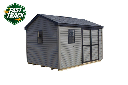 12x20 Painted Cottage Workshop - Fast Track Building
