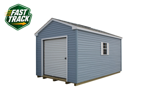 10x16 Painted Cottage - Fast Track Building