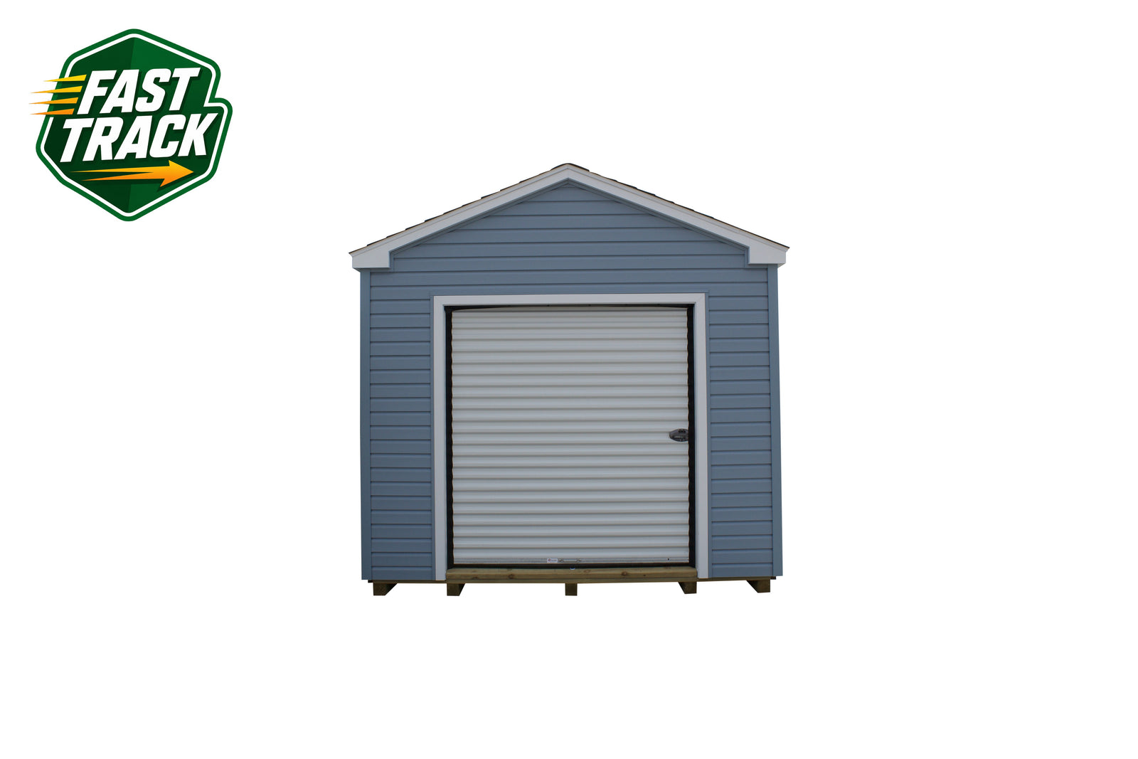 10x16 Painted Cottage - Fast Track Building