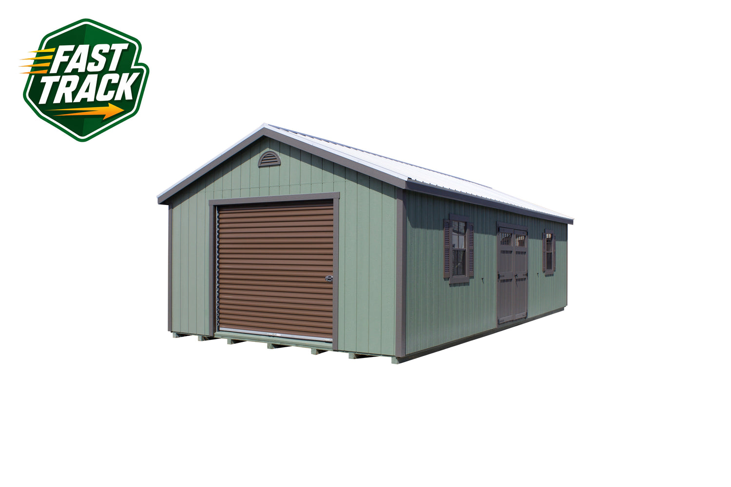 12x32 Garage - Fast Track Building