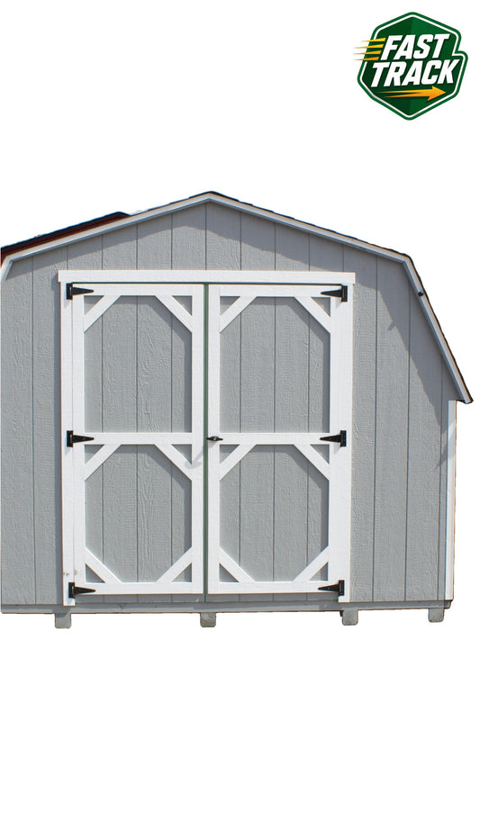 10x16 Painted 8' Pro Series - Fast Track Building