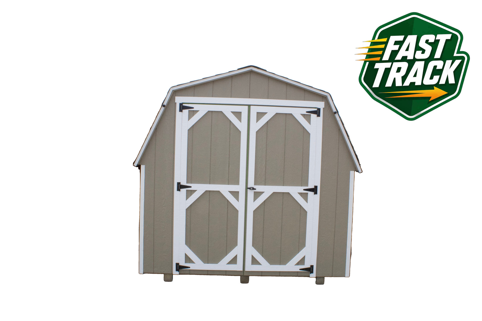 8x12 Painted 8' Pro Series - Fast Track Building