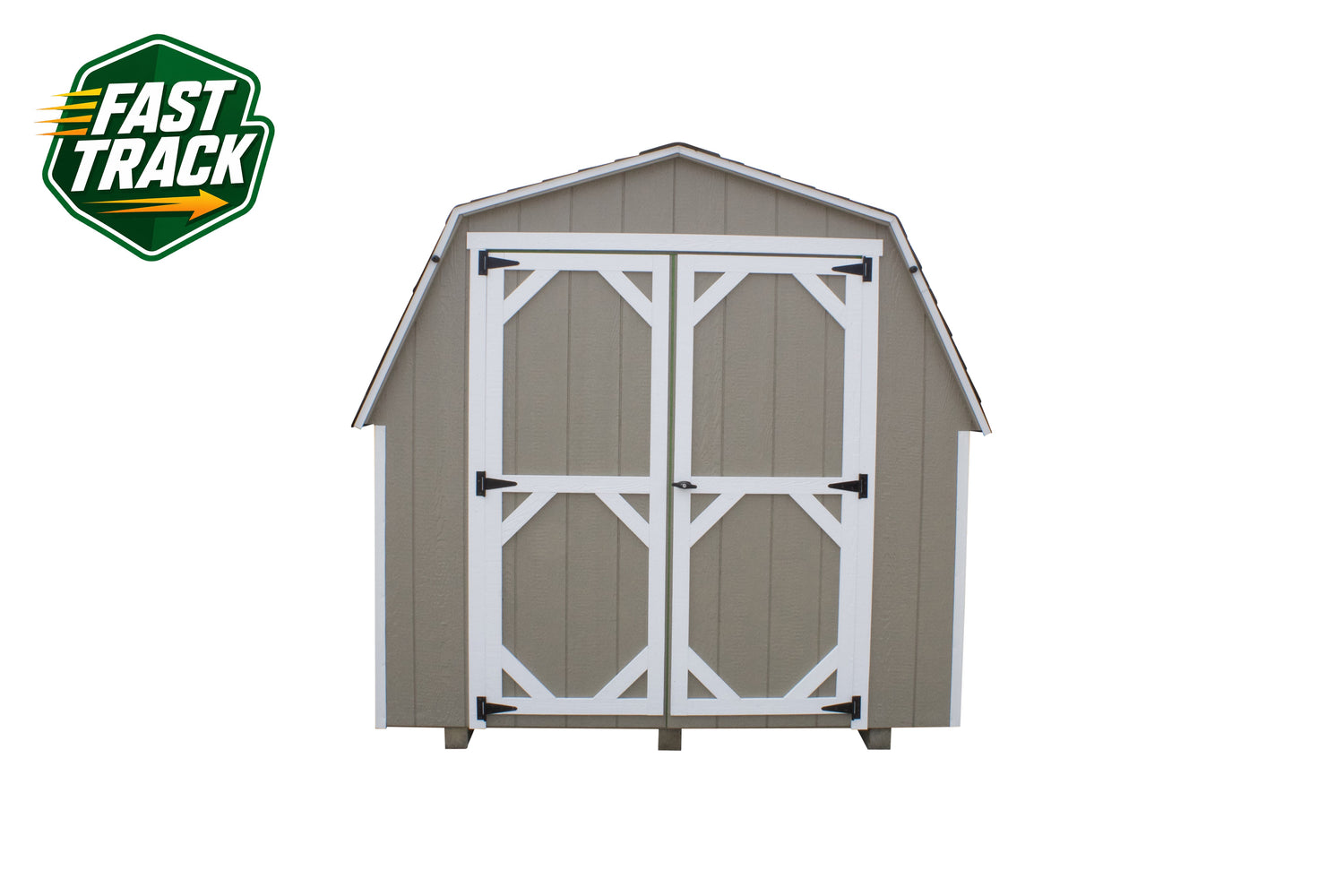 8x12 Painted 8' Pro Series - Fast Track Building