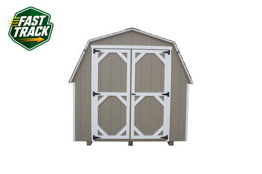 8x12 Painted 8' Pro Series - Fast Track Building
