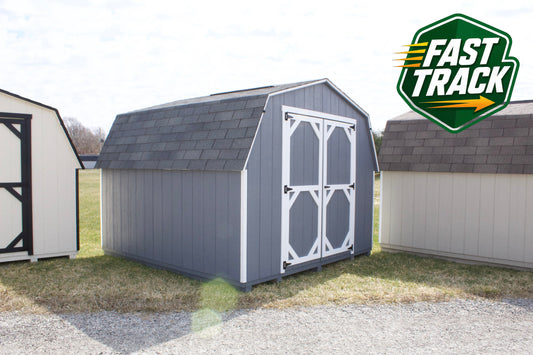 10x10 8' Painted Pro Series - Fast Track Building