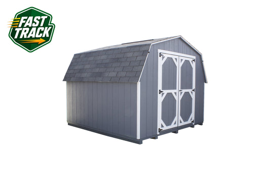 10x10 8' Painted Pro Series - Fast Track Building