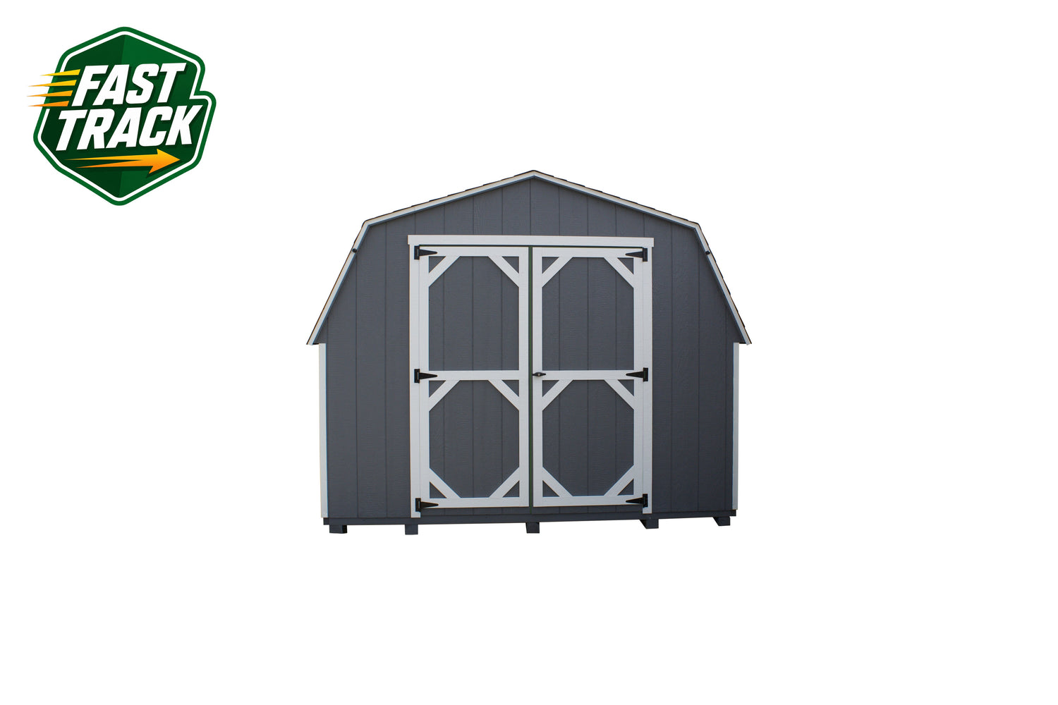 10x10 8' Painted Pro Series - Fast Track Building