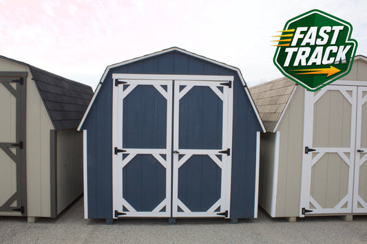 8x10 Painted 8' Pro Series - Fast Track Building - FT5239