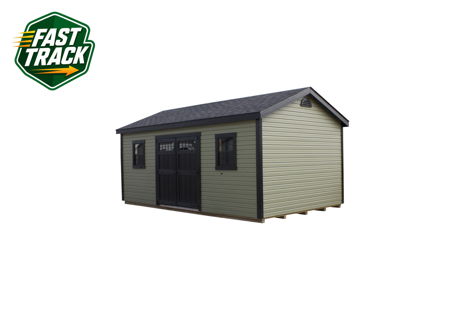 12x20 Vinyl Cottage - Fast Track Building