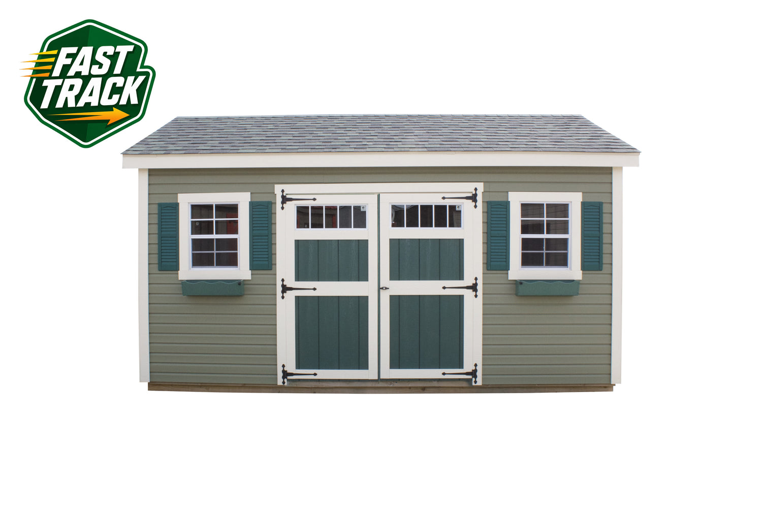 12x16 Cottage - Fast Track Building