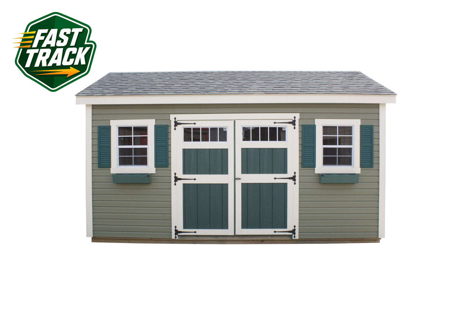 12x16 Cottage - Fast Track Building