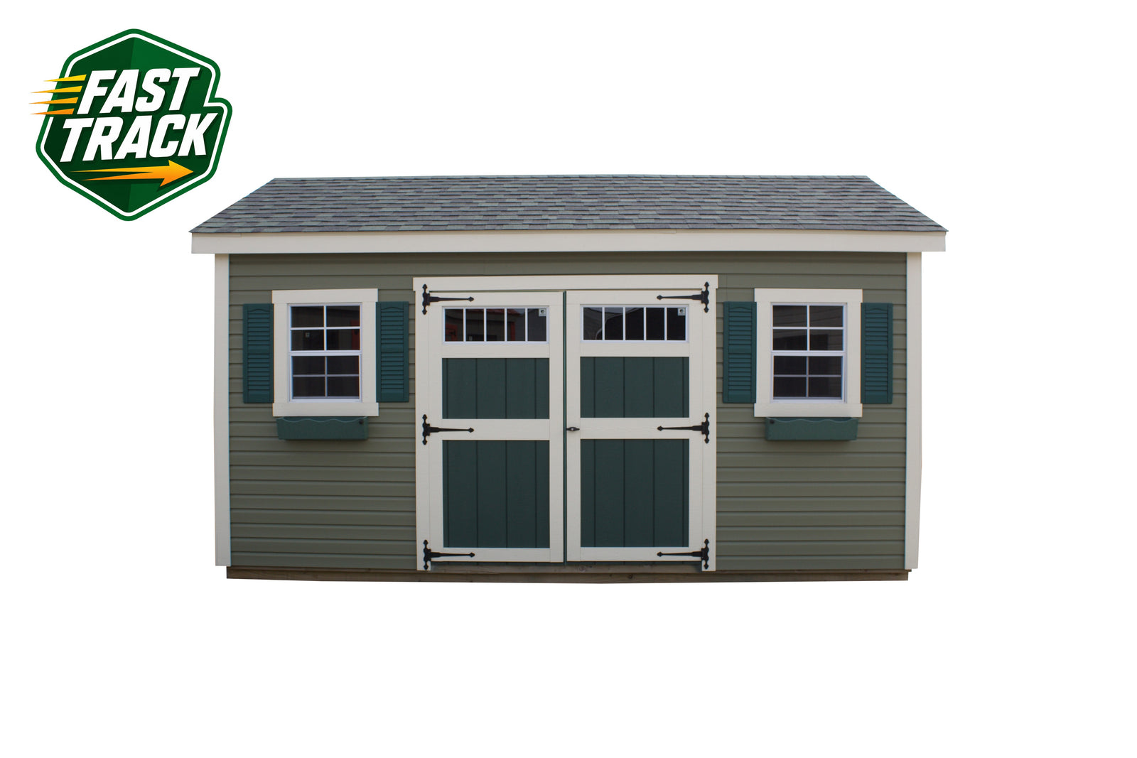 12x16 Cottage - Fast Track Building