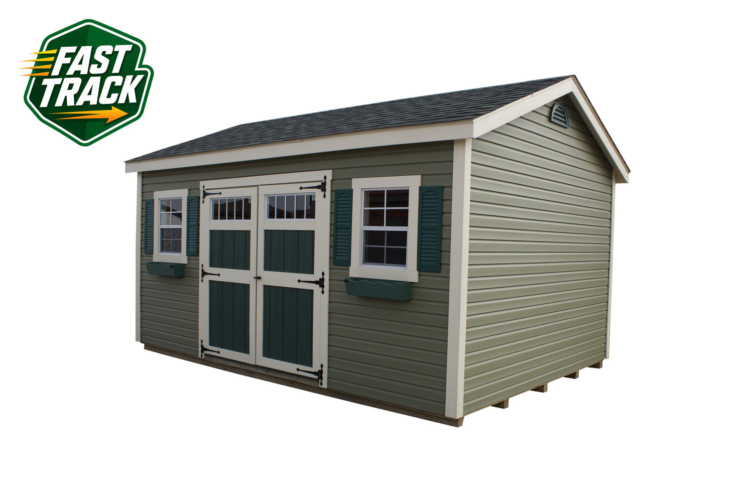 12x16 Cottage - Fast Track Building