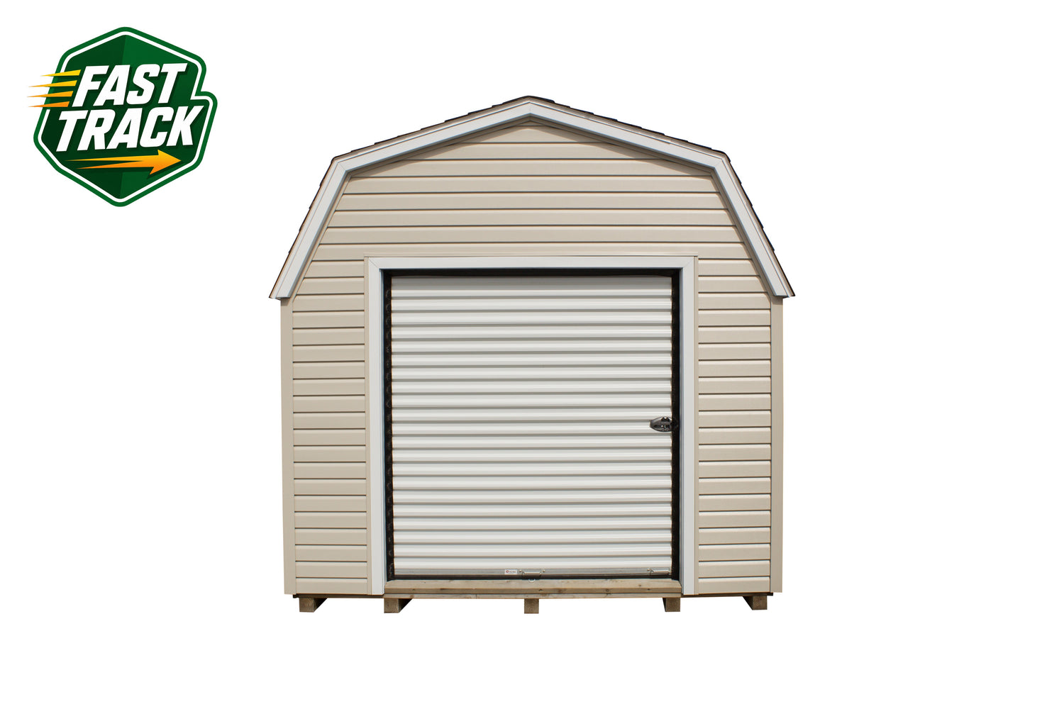 10x16 Painted High Barn - Fast Track Building