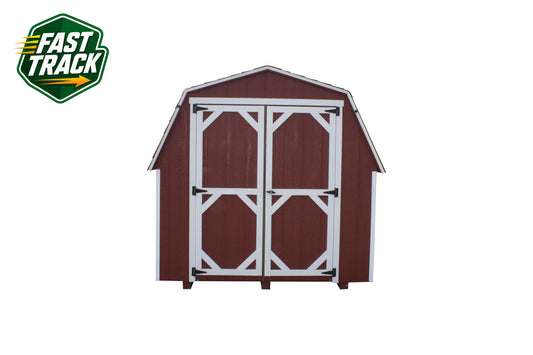 8x10 Painted 8' Pro Series - Fast Track Building