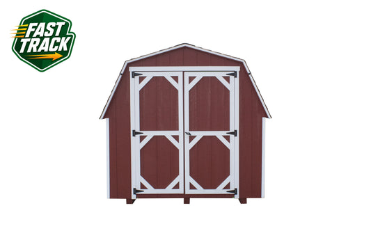 8x10 Painted 8' Pro Series - Fast Track Building