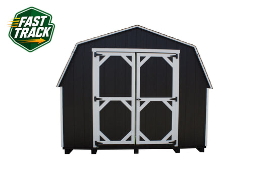 10x12 Painted 8' Pro Series - Fast Track Building