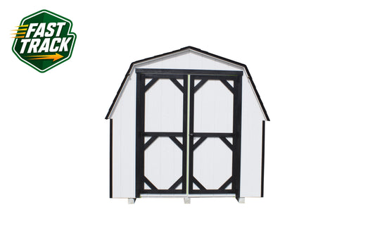 8x12 Painted 8' Pro Series - Fast Track Building