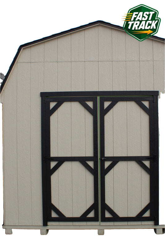 10x16 10' Painted Pro Series - Fast Track Building