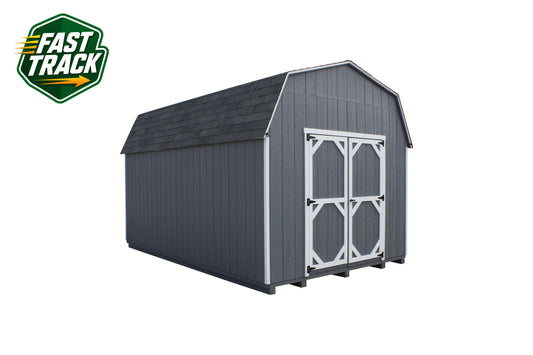10x16 10' Painted Pro Series - Fast Track Building