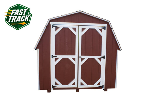 8x12 Painted 8' Pro Series - Fast Track Building
