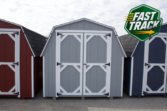 8x12 8' Painted Pro Series - Fast Track Building