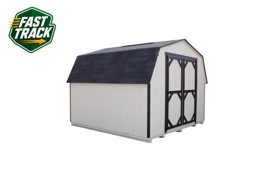 10x10 8' Painted Pro Series - Fast Track Building