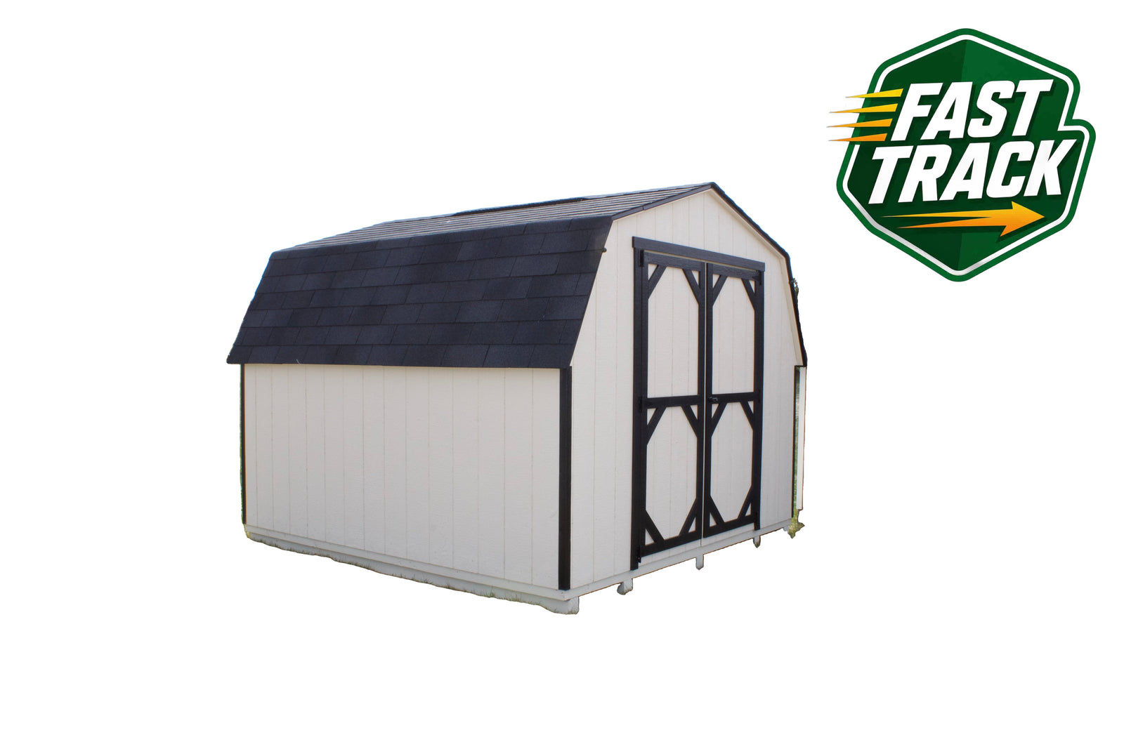 10x10 8' Painted Pro Series - Fast Track Building