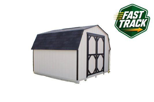 10x10 8' Painted Pro Series - Fast Track Building