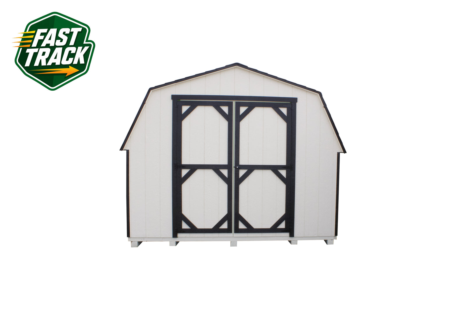 10x10 8' Painted Pro Series - Fast Track Building