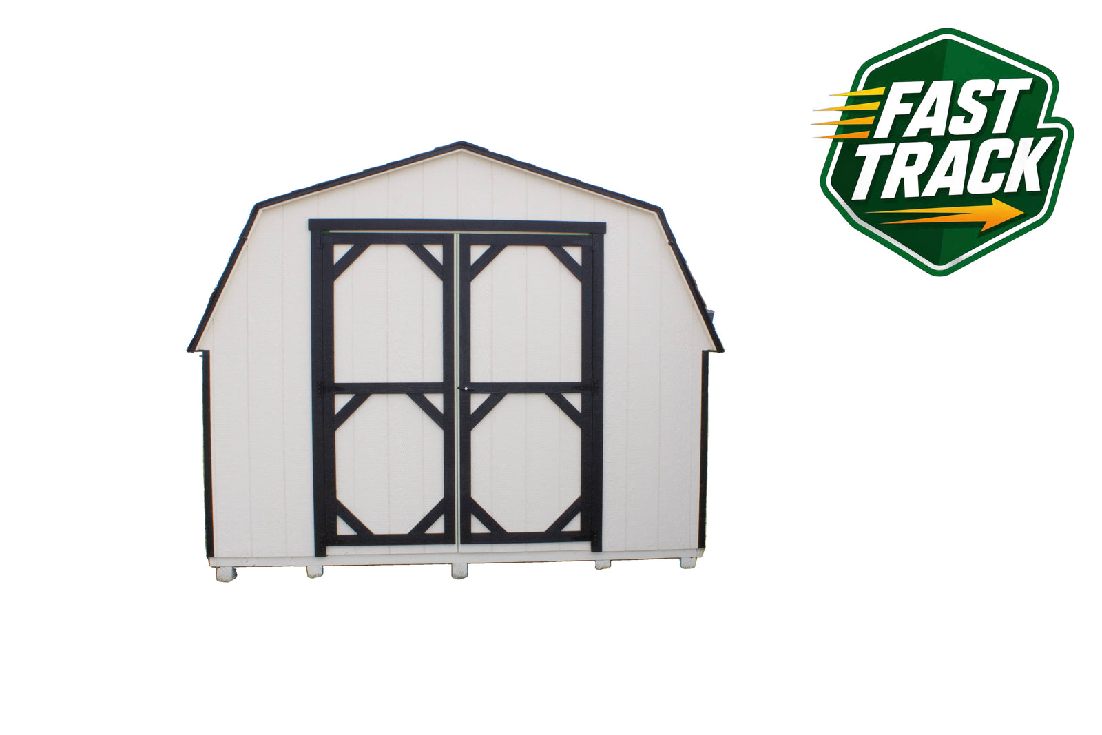 10x10 8' Painted Pro Series - Fast Track Building