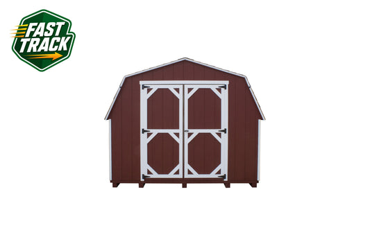 10x12 Painted 8' Pro Series - Fast Track Building