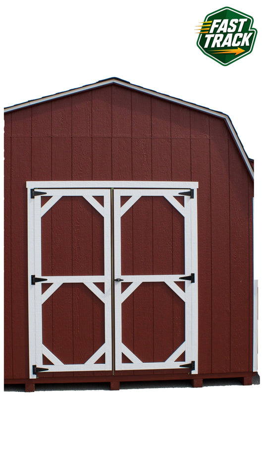 10x16 Painted 10' Pro Series - Fast Track Building