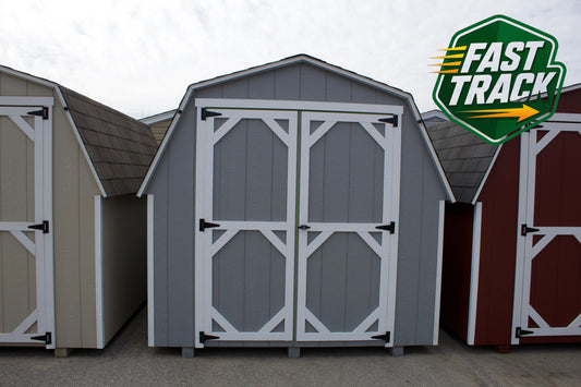 8x10 Painted 8' Pro Series - Fast Track Building