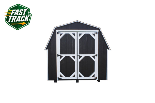 8x10 Painted 8' Pro Series - Fast Track Building