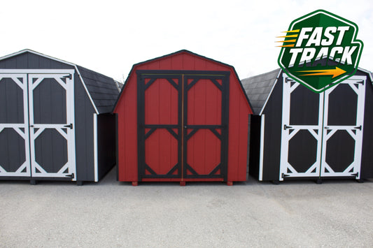 8x10 Painted Pro Series - Fast Track Building