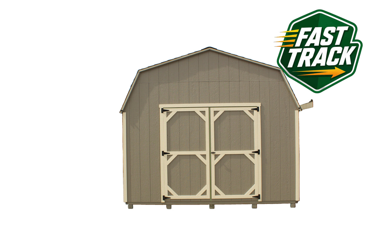 12x16 Painted 10' Pro Series - Fast Track Building