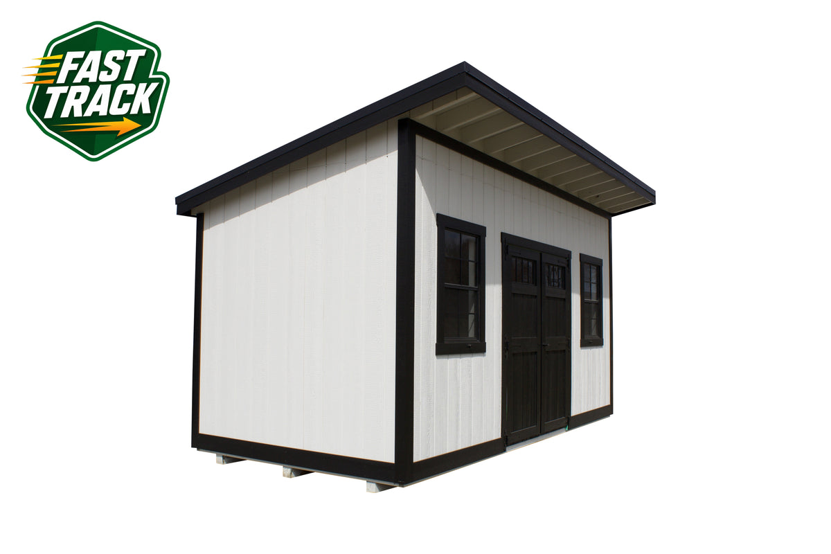 8x16 Painted Klassic Studio - Fast Track Building