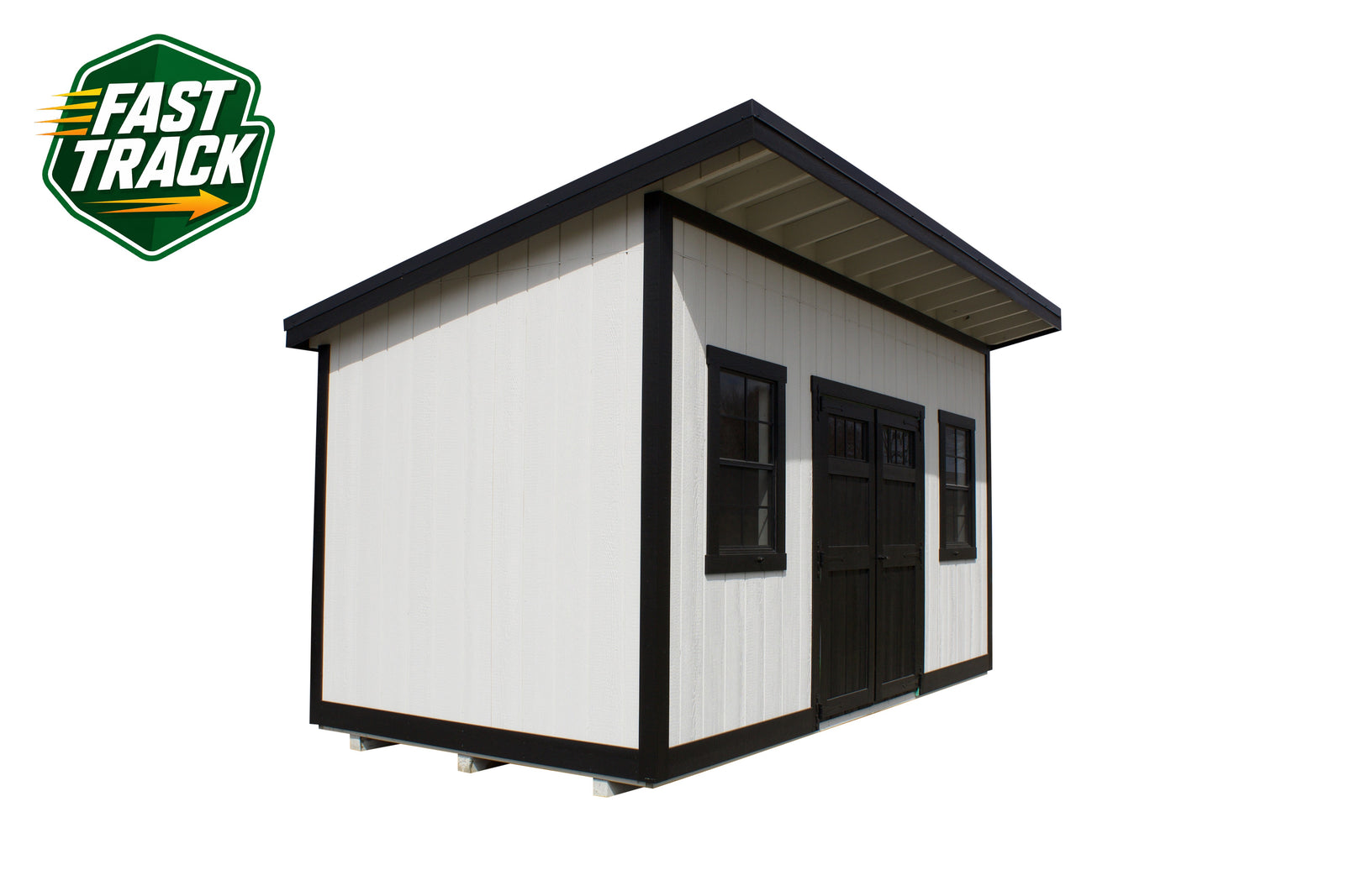 8x16 Painted Klassic Studio - Fast Track Building