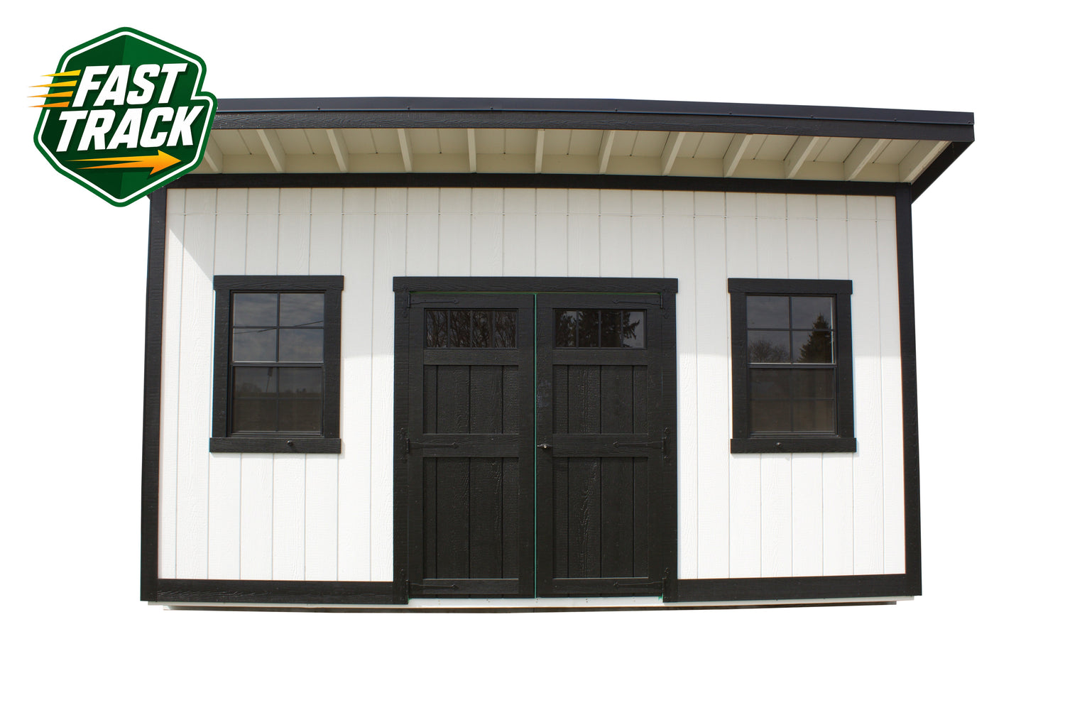 8x16 Painted Klassic Studio - Fast Track Building