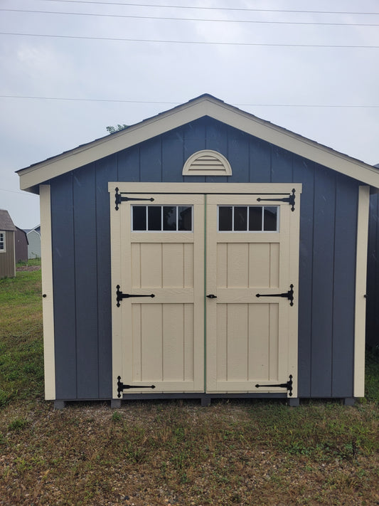 10x16 Painted Deluxe Cottage Workshop - QP1094