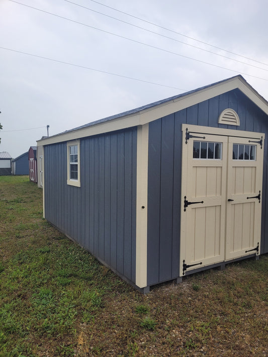 10x16 Painted Deluxe Cottage Workshop - QP1094